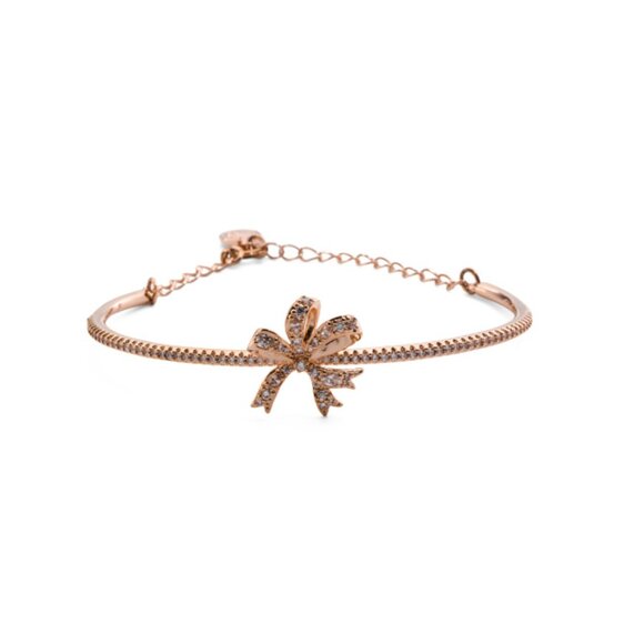 SWAROVSKI Rose Gold Hyperbola Bracelet
